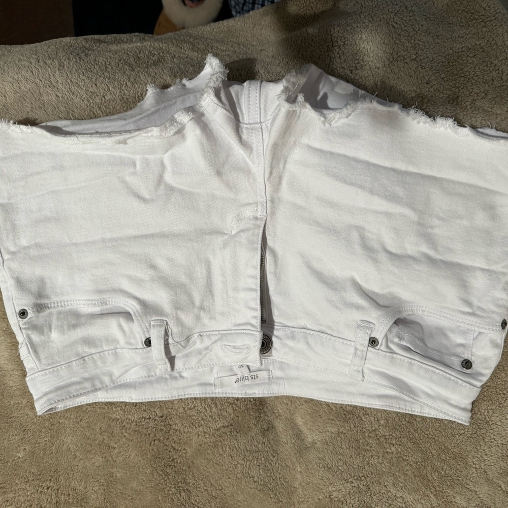 White STS Shorts
